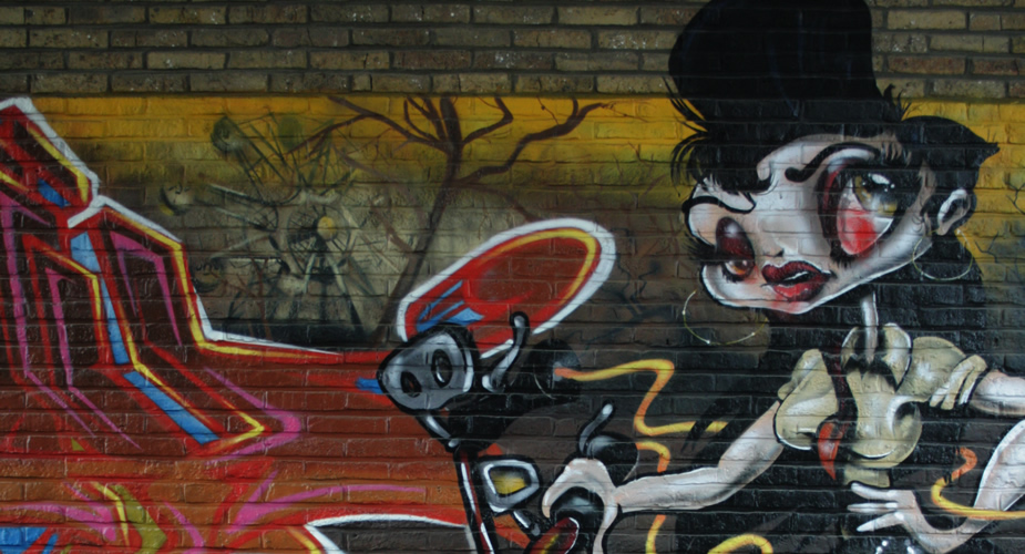 Street art in Gent, Tweebruggenstraat | Mooistestedentrips.nl