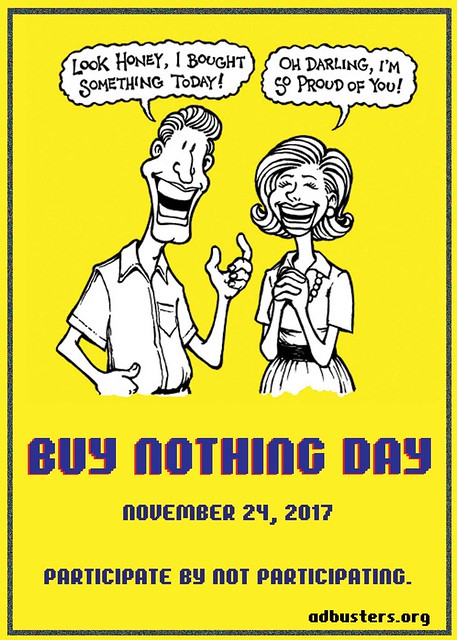 Buy Nothing Day 2017