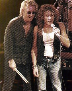 Roger Taylor & Roger Daltrey live @ OIQFC Xmas Party, London - 1992