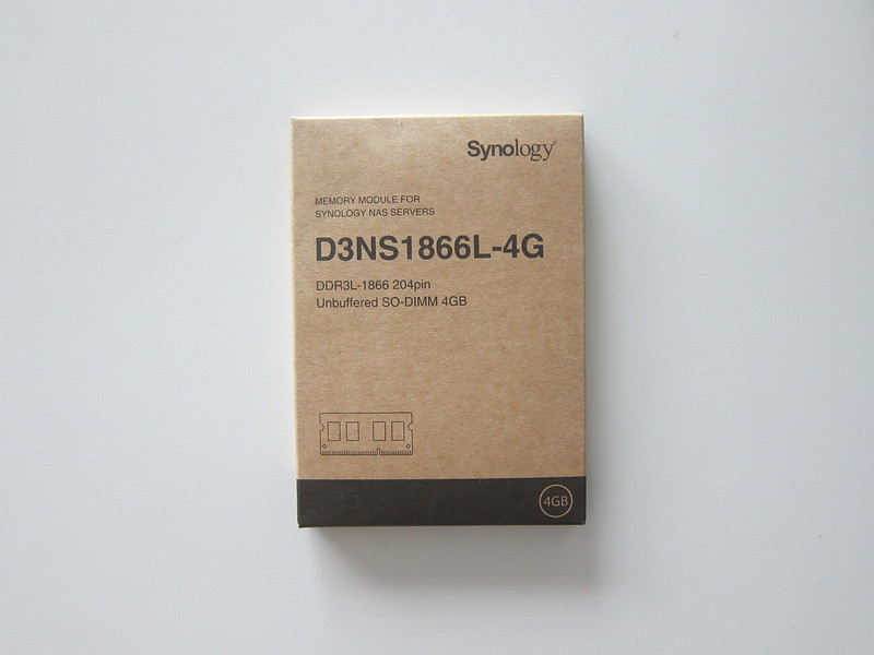 Synology RAM D3NS1866L-4G - Box Front