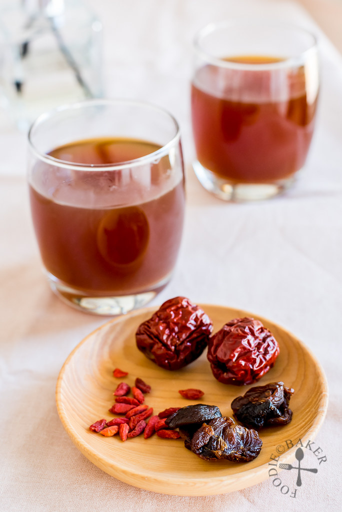 Red Date Longan Tea with Goji Berries