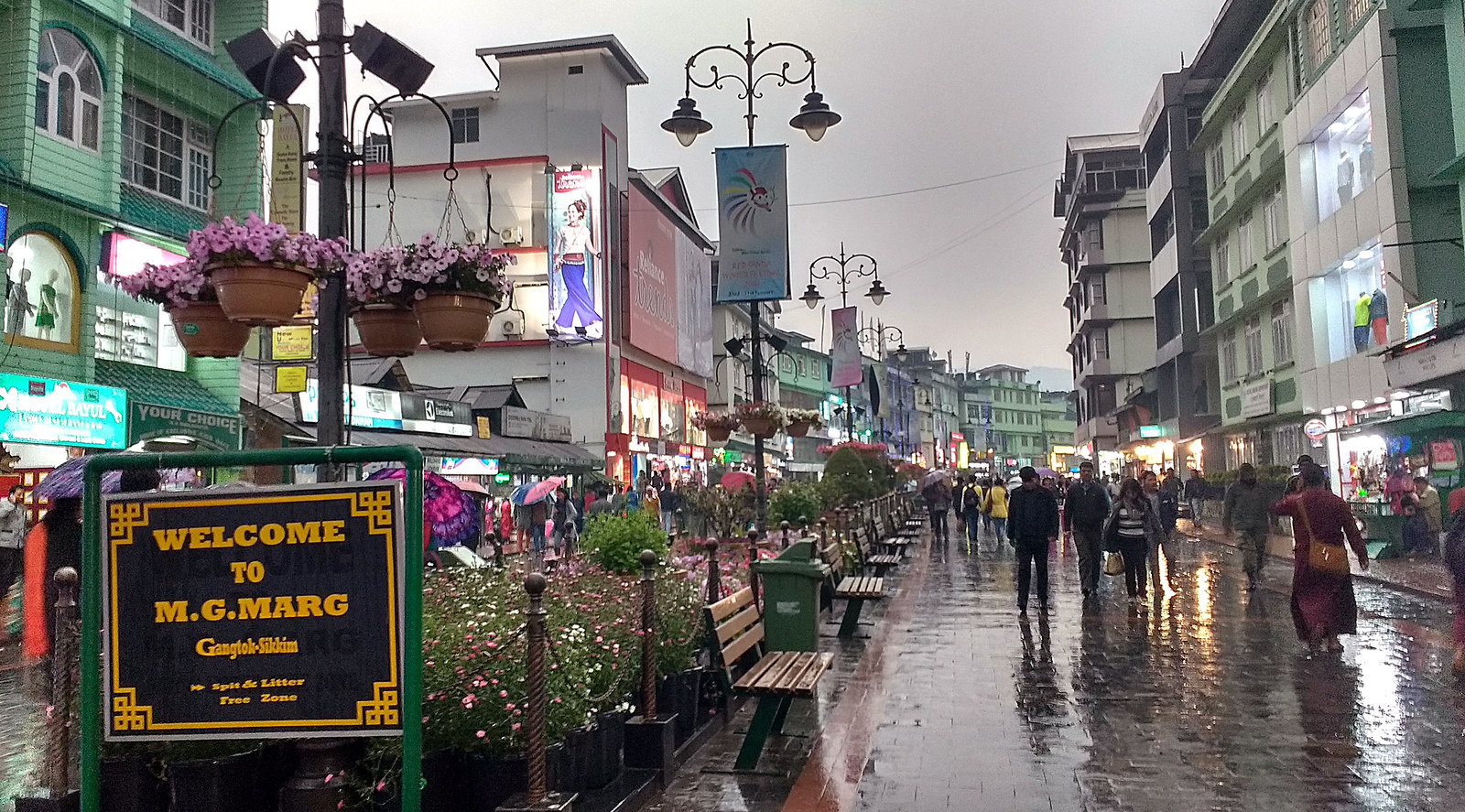MG Road, Gangtok