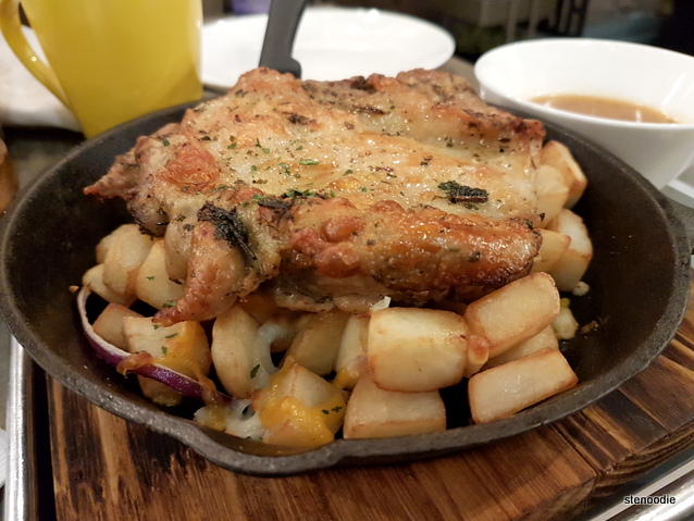 Macao's Famous Spicy BBQ Chicken Steak with Potatoes