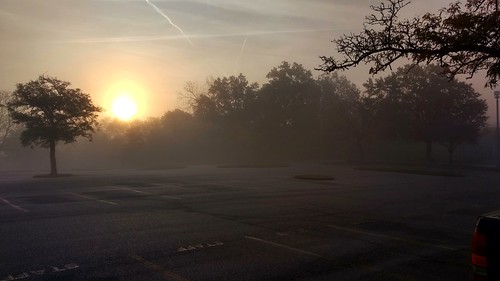 sunrise foggy goodmorning stlcc stlccfv ferguson missouri