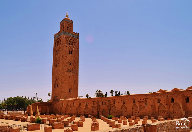 Marrakesh/Marrakech Guide - Koutoubia Mosque Marrakesh, Morocco near main Jemaa El Fna Square