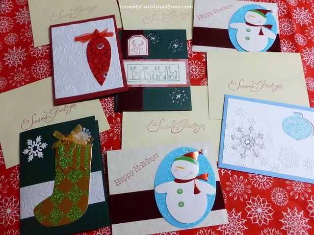 Christmas Cards for Safelight ~ From My Carolina Home