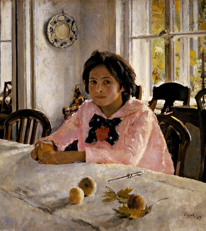 Valentin Serov - Girl with Peaches (1887)