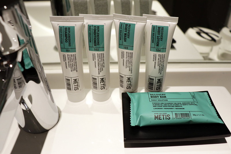 Toiletries at Hotel G conveniently in tube form (easier than bottles!)