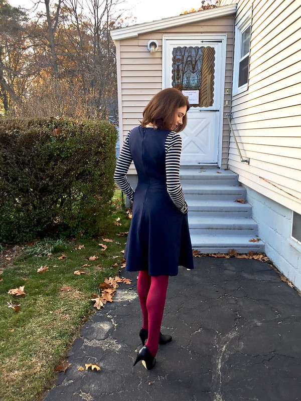 A Navy Jumper for Thanksgiving - Simplicity 1325 - Sew Wrong