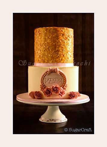 Sparkles Cake by Jayalakshmi Deepak of Sugar Craft