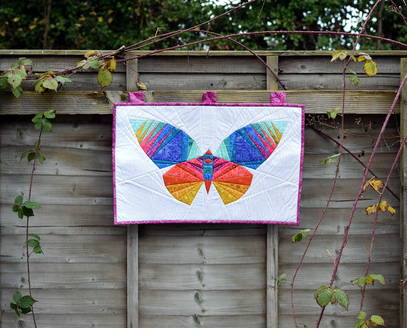 Take Wing Butterfly wallhanging