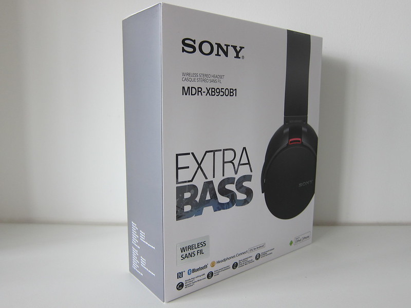 Sony XB950B1 Headphones - Box
