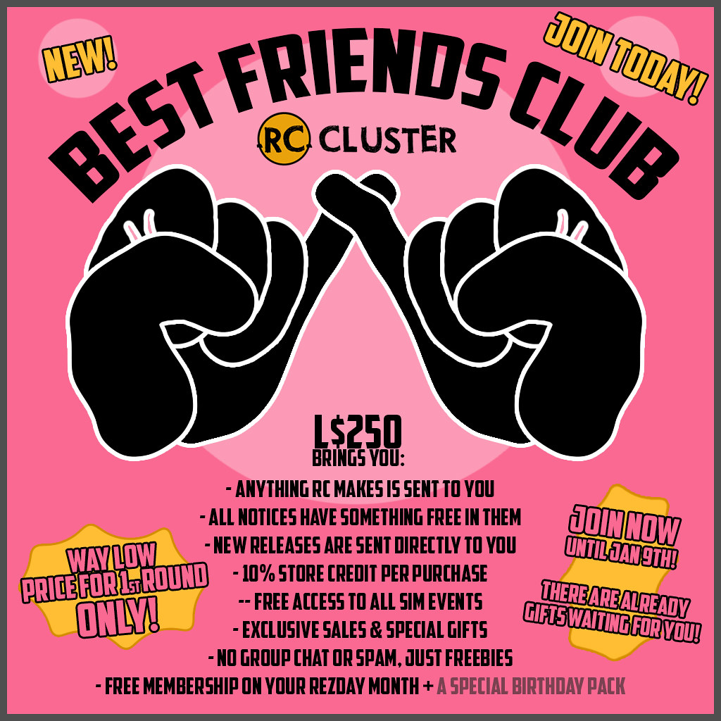 The -RC- Cluster Best Friends Club!