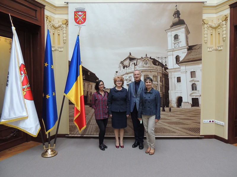 Meetings with local authorities on 22 September 2017 in Sibiu, Romania