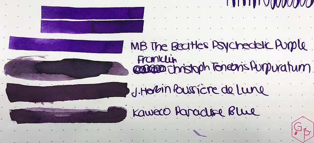 Ink Shot Review @Montblanc_World Great Characters The Beatles Psychedelic Purple @AppelboomLaren 9_RWM