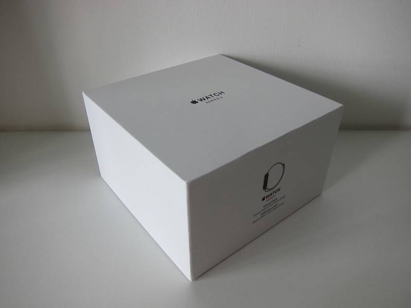 Apple Watch Series 3 Space Black Stainless Steel Case with Space Black Milanese Loop - Box