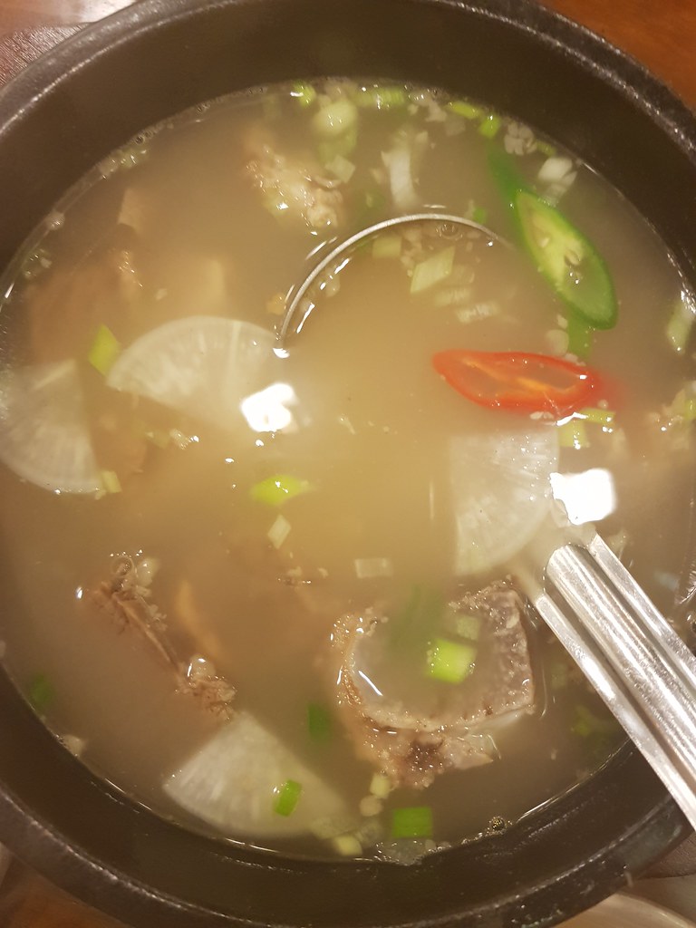 韩式牛肉排骨汤 Galbitang (Korean Short Rib Soup) Set $26.90 @ Oiso Korean Traditional Restaurant & Cafe Damen USJ1