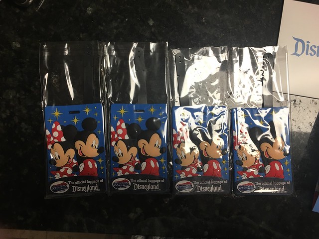 Disneyland bag tags