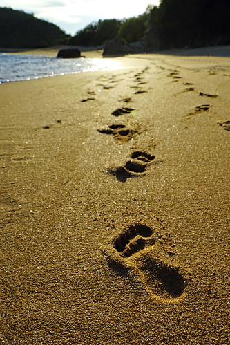 mexico oaxaca huatulco beach sand sony sonya7ii sonyfe24240mm interesting sunset footprints playaconejos