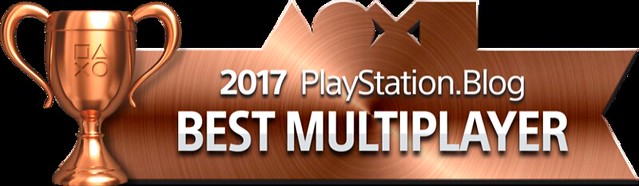 PlayStation Blog Game of the Year 2017 - Best Multiplayer (Bronze)
