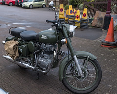 Royal Enfield in Green