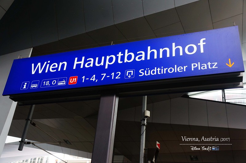 2017 Europe Vienna Main Station