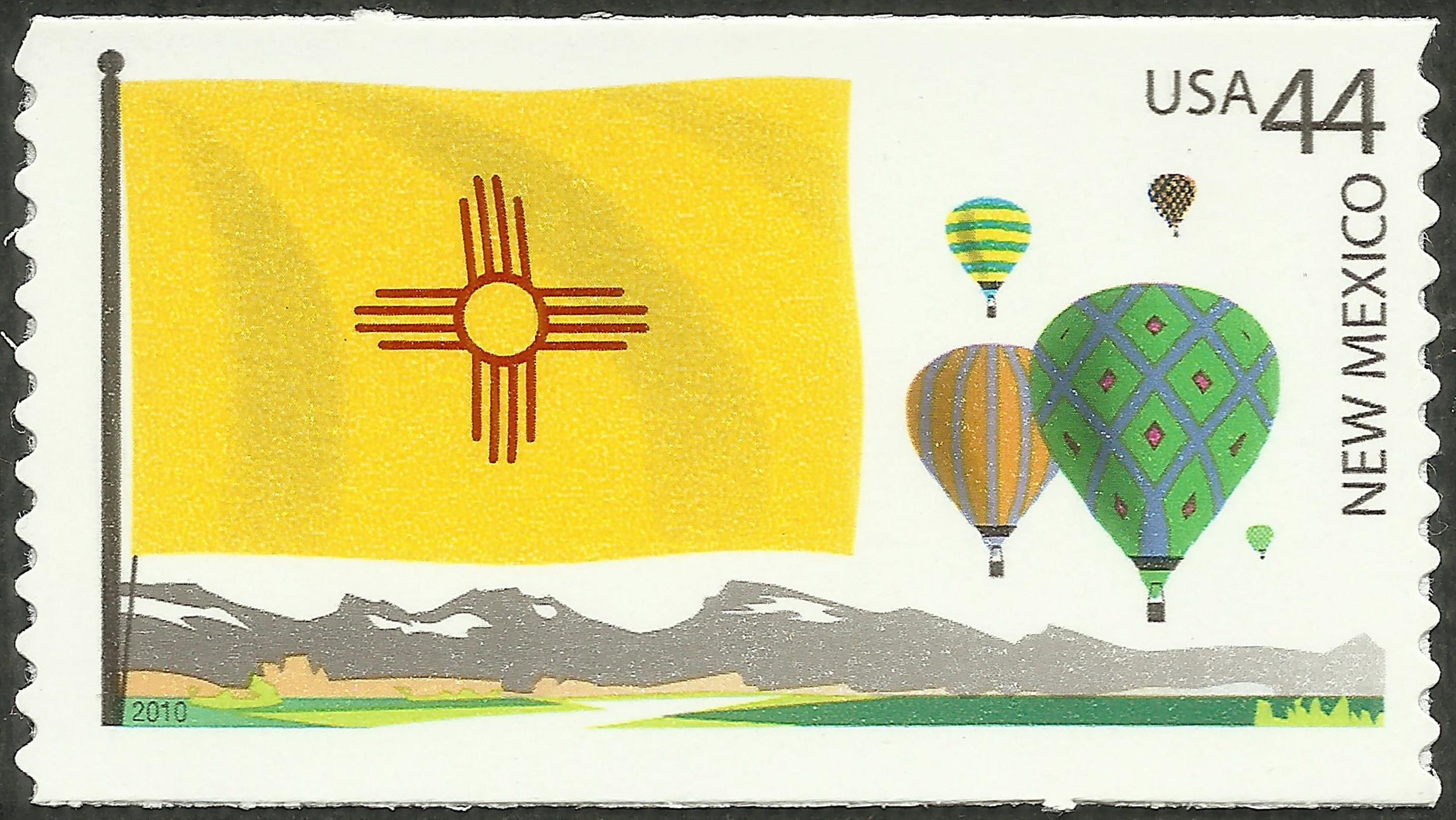 New Mexico's State Flag – A Stamp A Day