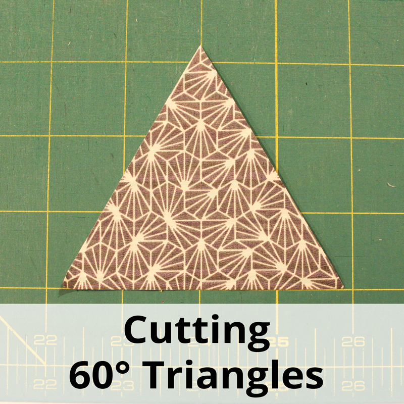 Cutting 60 Degree Triangles