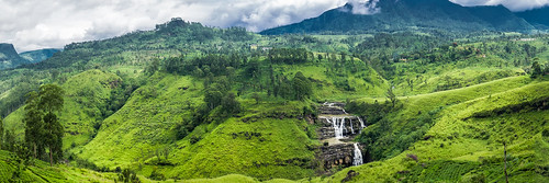 srilanka stclairfalls talawakelle envoyage centralprovince lk cascade falls panorama montagne chûte