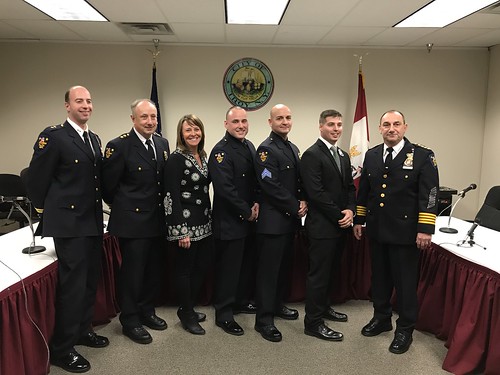 12-13-17 Troy Police Department Promotions and Appointment Ceremony