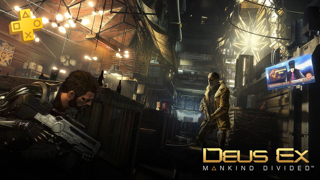 PlayStation Plus Janeiro de 2018: Deus Ex - Mankind Divided