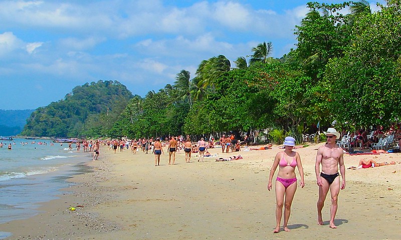 Krabi beach resort Thailand