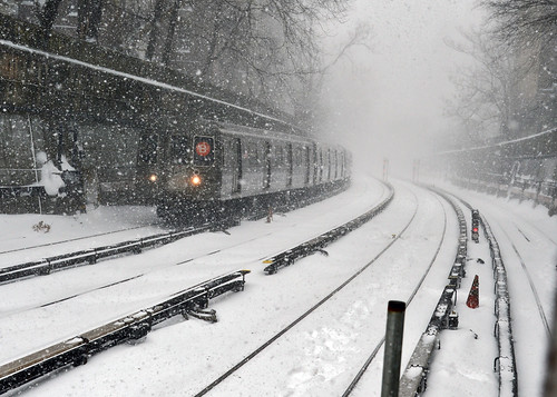 MTA New York City Transit Prepares for Winter Storm