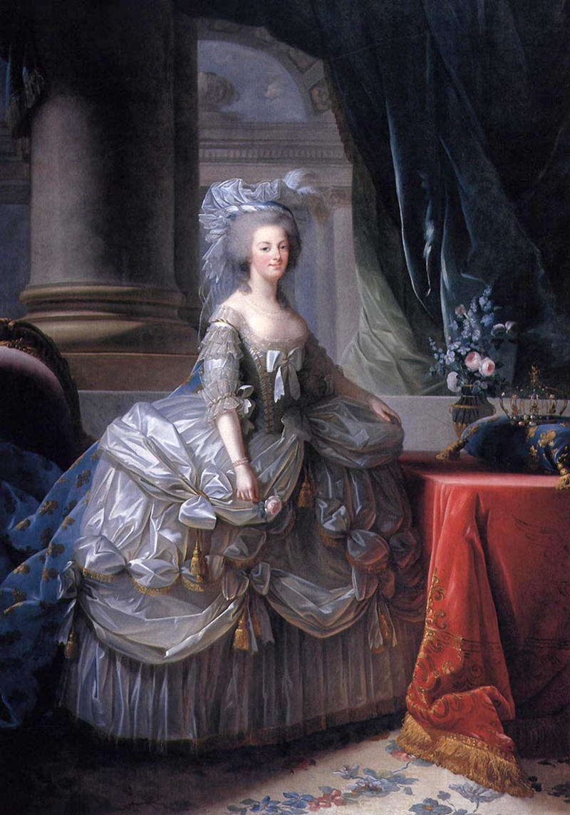 Marie Antoinette by Élisabeth Vigée-Lebrun, 1783