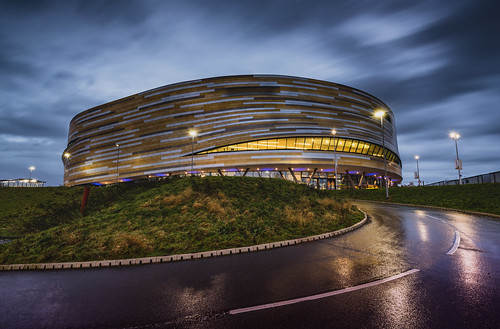 nikon nikkor d750 1635 ultrawide fx fullframe leefilters lee09hardndgrad manfrotto stevemillward perspective composition interesting colour light texture tone mood moment winter sky cloud landscape scenic beautiful drama dramatic outdoor outside england cold reflection reflections longexposure derby derbyarena velodome wet pridepark building architecture morning newyearseve