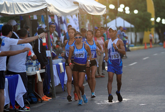 Equipo de marcha gana 7 medallas en Managua 2017