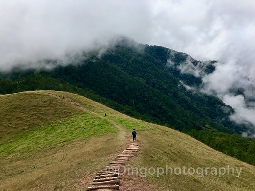 clouds philippines trail nature hiking mountain