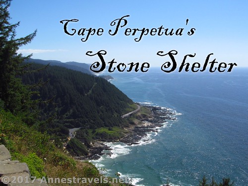 Views from Cape Perpetua's Stone Shelter, Oregon