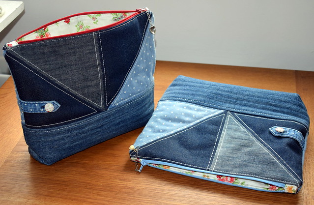 Recycled Denim Pouches