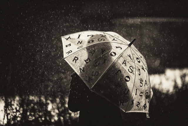 Alphabet Umbrella