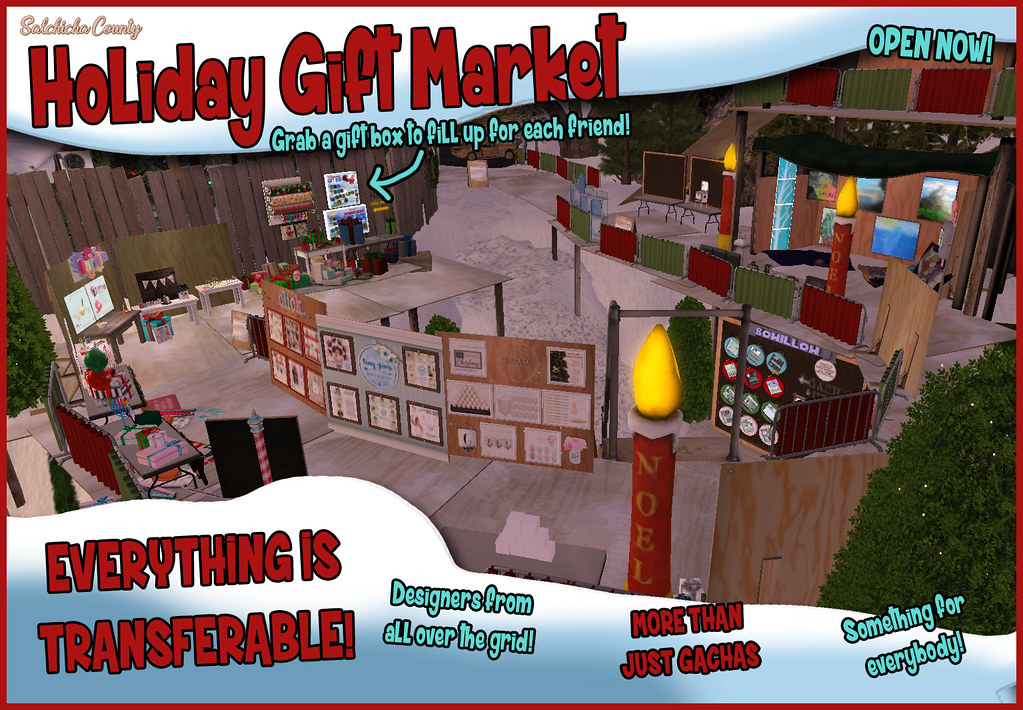Holiday Gift Market OPEN! Transferable Gifts!