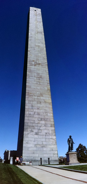 Bunker Hill Monument - Kodachrome - 2002 (stitched)