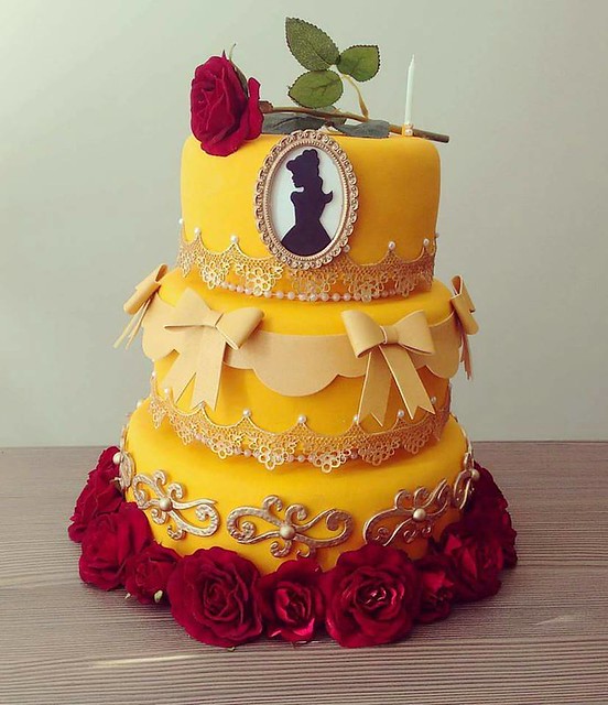 Beauty and Beast Cake by Madhura Cake & Decor
