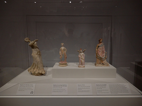 DSCN0041 _ Figurine, 2nd C BC, Figurine, 2nd-1st C BC, Figurine of Eros, 3rd C BC, Figurine, 3rd or 2nd C BC - Gods in Color