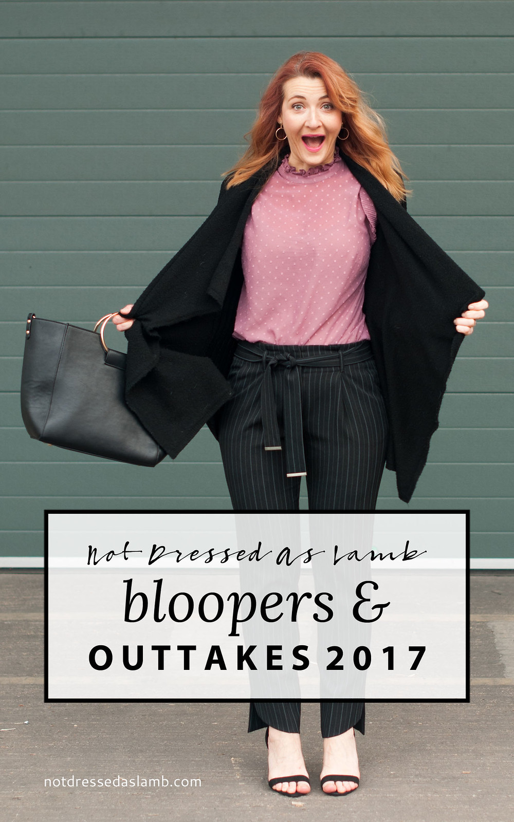 Fashion blogger bloopers and outtakes | Not Dressed As Lamb 2017