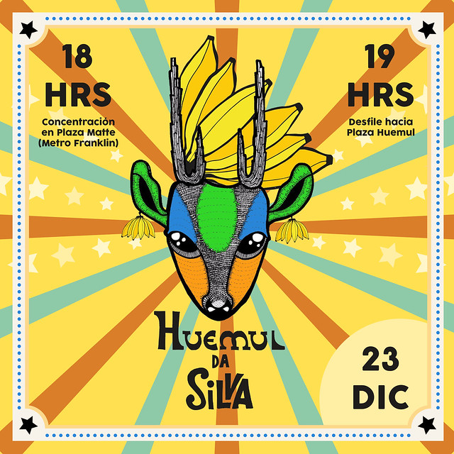 Afiche comparsa Huemul da Silva