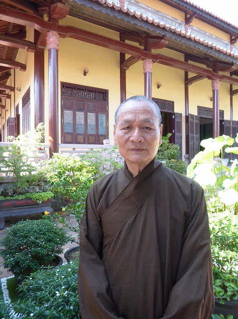 Venerable Thich Hai An, chief abbot of Tu Dam Pagoda in Hue, heads the TTDHC in Hue.
