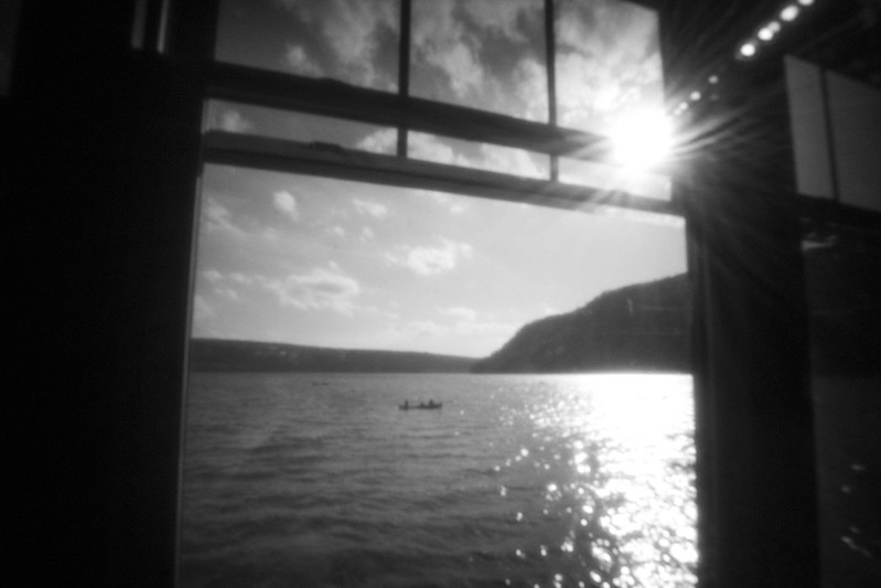 Boat Through Window