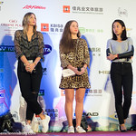 Simona Halep, Maria Sharapova, Jelena Ostapenko, Zhang Shuai, Qiang Wang