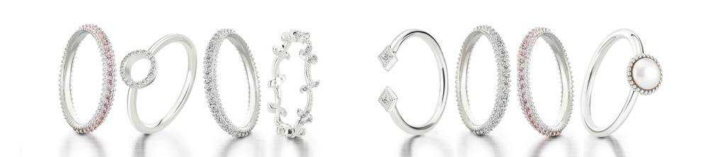 A Spring Fling With Stackable Rings